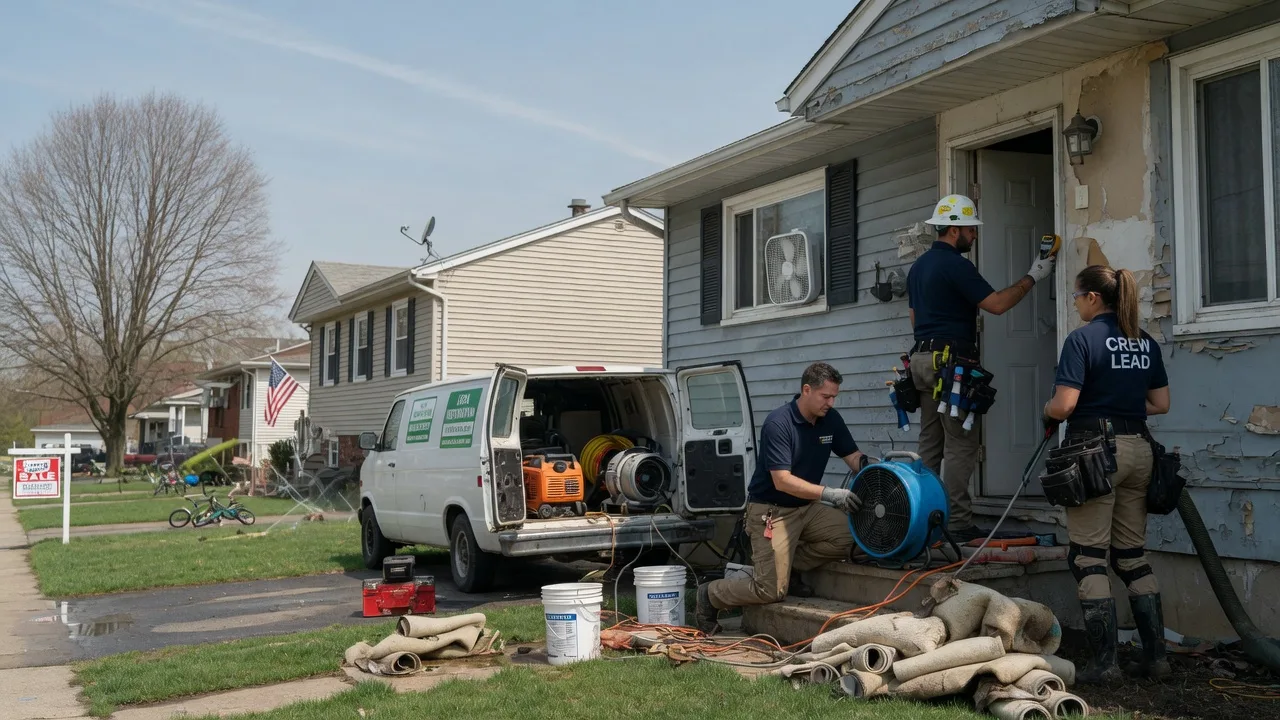 Flood Cleanup in Hatley, WI near me