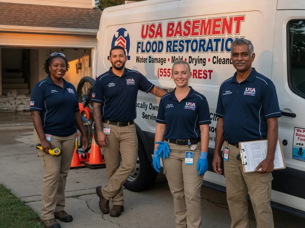 Basement Flood Cleanup company in Hatley, WI